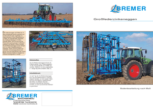 Erpici a dischi-gancio Bremer GFSI 7