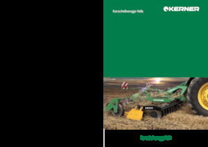 Erpici a dischi-gancio Kerner Helix H 550