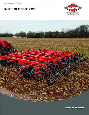 Erpici a dischi-gancio Kuhn Interceptor 8050-25