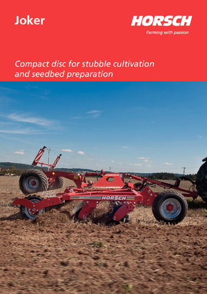 Erpici a dischi-gancio Horsch Joker 10 RT