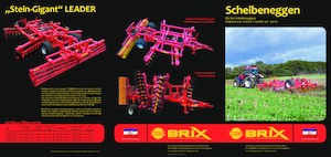 Erpici a dischi-gancio Brix Leader 415