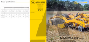 Erpici a dischi-gancio Agrisem Maximulch 4.00 Serie 3