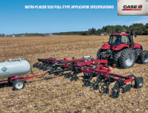 Spandiconcime Case IH Nutri-placer 930 14.5