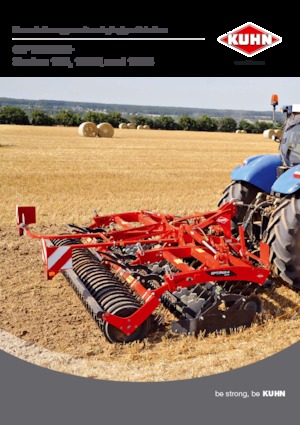 Erpici a dischi-gancio Kuhn Optimer 403