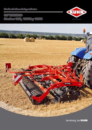 Erpici a dischi-gancio Kuhn Optimer 4003