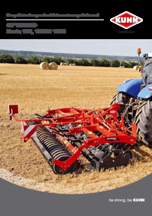 Erpici a dischi-gancio Kuhn Optimer 4003