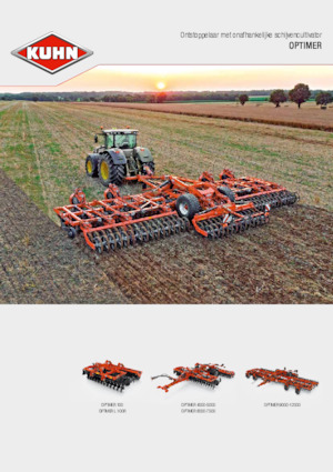 Erpici a dischi-gancio Kuhn Optimer L 350