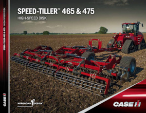 Erpici a dischi-gancio Case IH Speed-Tiller 465 8.2
