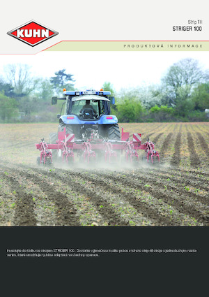 Coltivatori con vomeri ad alette Kuhn Striger 460R