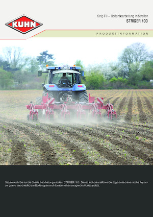 Coltivatori con vomeri ad alette Kuhn Striger 300M