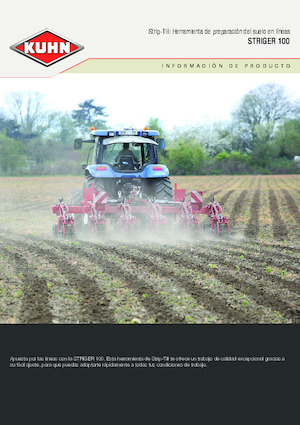 Coltivatori con vomeri ad alette Kuhn Striger 300M