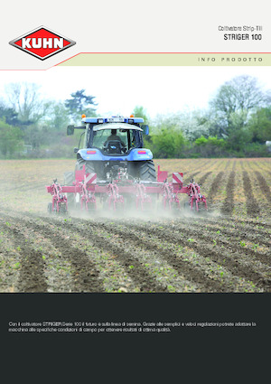 Coltivatori con vomeri ad alette Kuhn Striger 300M
