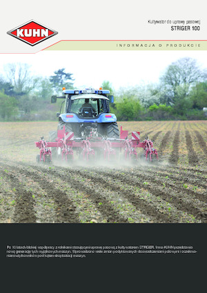 Coltivatori con vomeri ad alette Kuhn Striger 300M