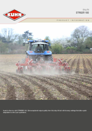 Coltivatori con vomeri ad alette Kuhn Striger 440R