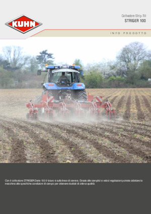 Coltivatori con vomeri ad alette Kuhn Striger 440R