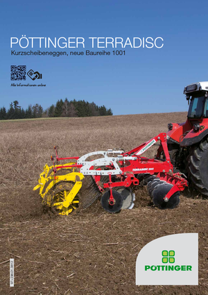 Erpici a dischi-gancio Pöttinger Terradisc 3001