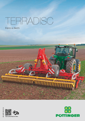 Erpici a dischi-gancio Pöttinger Terradisc  5001 T