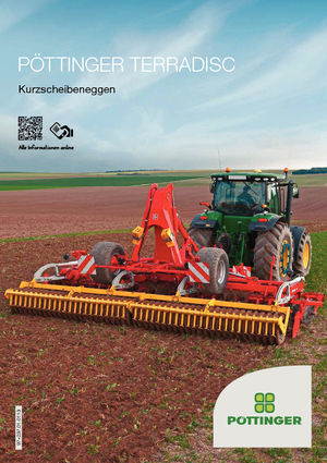 Erpici a dischi-gancio Pöttinger Terradisc  5001 T
