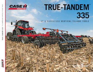 Erpici a dischi-gancio Case IH True-Tandem 335 VT 42