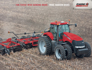 Erpici a dischi-gancio Case IH True-Tandem 340 31.8