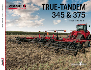 Erpici a dischi-gancio Case IH True-Tandem 375 28