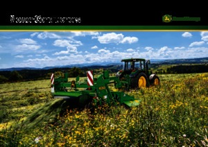 Falciatrici a dischi portate disco con condizionatore John Deere 630