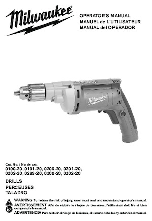 Trapani e avvitatori Milwaukee 0202-20