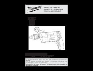 Trapani e avvitatori Milwaukee 0233-20