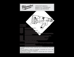 Trapani e avvitatori Milwaukee 1007-1