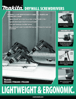 Trapani e avvitatori Makita FS6200