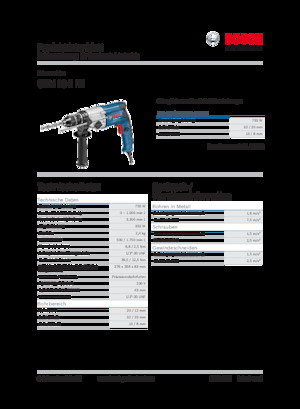 Trapani e avvitatori Bosch GBM 13-2 RE