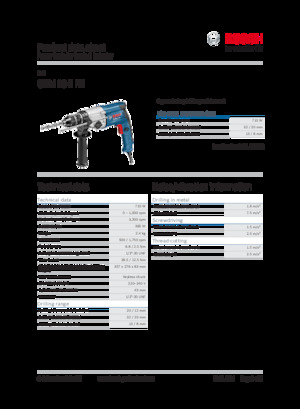 Trapani e avvitatori Bosch GBM 13-2 RE
