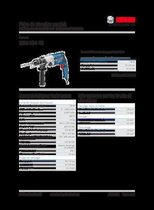 Trapani e avvitatori Bosch GBM 13-2 RE