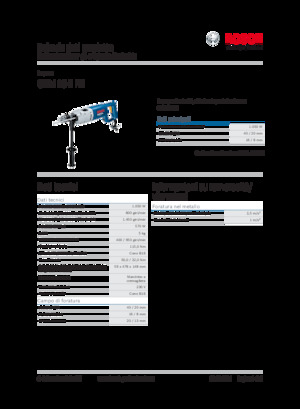 Trapani e avvitatori Bosch GBM 16-2 RE