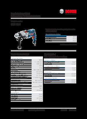 Trapani e avvitatori Bosch GSB 20-2