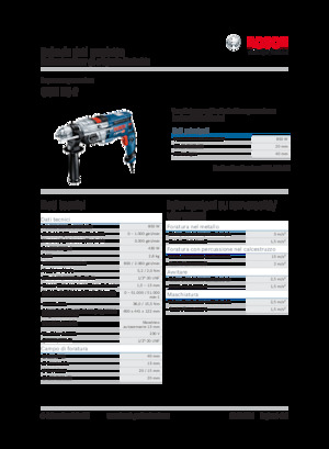 Trapani e avvitatori Bosch GSB 20-2