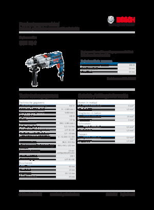 Trapani e avvitatori Bosch GSB 20-2