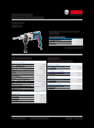 Trapani e avvitatori Bosch GSB 24-2