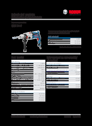 Trapani e avvitatori Bosch GSB 24-2