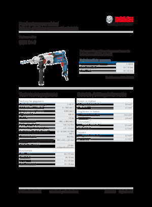 Trapani e avvitatori Bosch GSB 24-2
