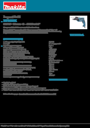 Trapani e avvitatori Makita HP1640K