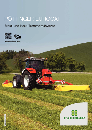 Falciatrici a dischi frontale tamburo senza condizionatore Pöttinger EuroCat 311 Plus Classic 