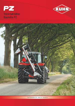 Falciatrici a dischi tamburo senza condizionatore Kuhn PZ 300