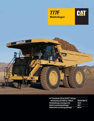 Dumper Rigidi Caterpillar 777F