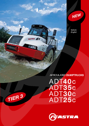 Dumperini articolati Astra ADT 40 C