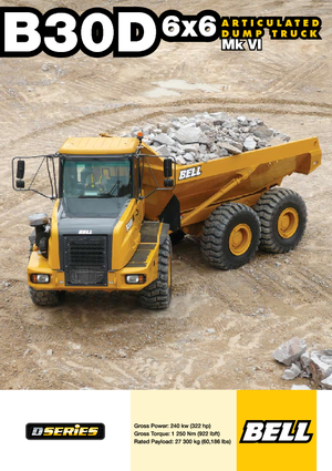 Dumperini articolati Bell B 30 D