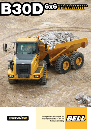 Dumperini articolati Bell B 30 D