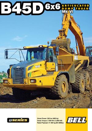 Dumperini articolati Bell B 45 D