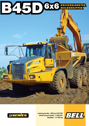 Dumperini articolati Bell B 45 D