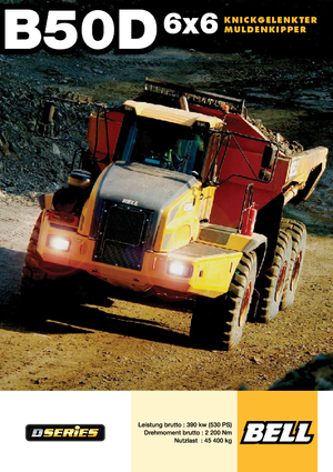 Dumperini articolati Bell B 50 D